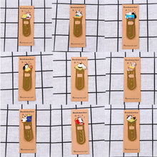 Load image into Gallery viewer, Cute Cat Bookmarks Metal Book Clips Kawaii Kittens Paper Page Holder Japanese Stationery Reading Tools School Office Supplies