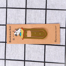 Load image into Gallery viewer, Cute Cat Bookmarks Metal Book Clips Kawaii Kittens Paper Page Holder Japanese Stationery Reading Tools School Office Supplies