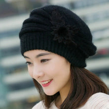 Load image into Gallery viewer, Full Coverage Thick Warm Korean Style Slouchy Hat Women Winter New Soft Skin-Friendly Face-Slimming Versatile Knit Cap