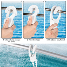 Load image into Gallery viewer, Boat Rail Fender Hanger Replacement Hook 13mm 32mm 42mm Yacht Ship Anti-collision Quick Adjustment Hook Anti-collision Ball