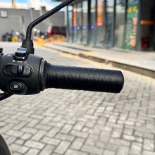 Load image into Gallery viewer, Pair Universal Silicone Handlebar Grips Cover for Scooter & E-Bike Brake Lever Cover Non-Slip Comfortable Grip Weather Resistant Motorcycle Accessory