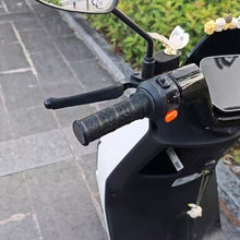 Load image into Gallery viewer, Pair Universal Silicone Handlebar Grips Cover for Scooter & E-Bike Brake Lever Cover Non-Slip Comfortable Grip Weather Resistant Motorcycle Accessory