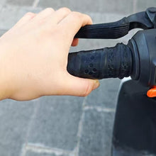 Load image into Gallery viewer, Pair Universal Silicone Handlebar Grips Cover for Scooter & E-Bike Brake Lever Cover Non-Slip Comfortable Grip Weather Resistant Motorcycle Accessory