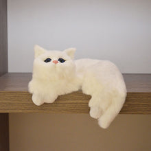 Load image into Gallery viewer, Simulation Mini Cat Cute Plush Cats Children Birthday Gifts Creative Imitation Cat Ornaments Home Decoration Supplies