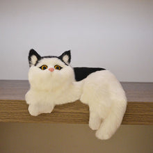 Load image into Gallery viewer, Simulation Mini Cat Cute Plush Cats Children Birthday Gifts Creative Imitation Cat Ornaments Home Decoration Supplies