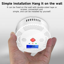 Load image into Gallery viewer, Tuya WiFi Smart Carbon Monoxide Detector CO Monitor 85dB Sound Warning LCD Digital Display Safe Sensor Home Indoor Real-Time Security Protection Alarm