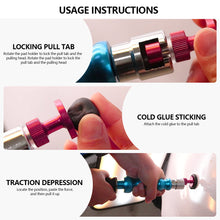 Load image into Gallery viewer, 4Pcs Universal Car Body Dent Removal Pulling Reuse Tabs Aluminum Alloy For Car Repair Round Joint Effective Removal Tool