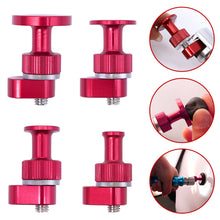 Load image into Gallery viewer, 4Pcs Universal Car Body Dent Removal Pulling Reuse Tabs Aluminum Alloy For Car Repair Round Joint Effective Removal Tool