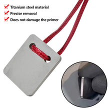 Load image into Gallery viewer, Tungsten Steel Car Repair Scraper Denibbing Blade Car Polishing Point Repair Super Hard Surface Remove Sagging Stains Spray Paint Shark Blade