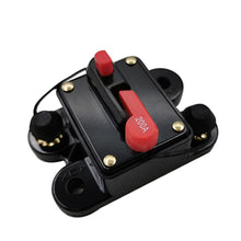 Load image into Gallery viewer, 12V-48V DC Car Fuse Circuit Breaker Auto Reset Car Boat Resettable Fuse 40A 50A 60A 80A 100A 150A 200A 250A 300A for Audio System