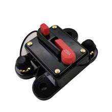 Load image into Gallery viewer, 12V-48V DC Car Fuse Circuit Breaker Auto Reset Car Boat Resettable Fuse 40A 50A 60A 80A 100A 150A 200A 250A 300A for Audio System