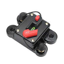 Load image into Gallery viewer, 12V-48V DC Car Fuse Circuit Breaker Auto Reset Car Boat Resettable Fuse 40A 50A 60A 80A 100A 150A 200A 250A 300A for Audio System