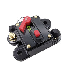 Load image into Gallery viewer, 12V-48V DC Car Fuse Circuit Breaker Auto Reset Car Boat Resettable Fuse 40A 50A 60A 80A 100A 150A 200A 250A 300A for Audio System