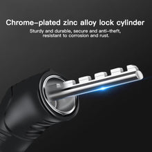 Load image into Gallery viewer, Motorcycle 4-Digit Password Combination Chain Lock Bicycle Anti-Theft Helmet Safety Lock Portable Durable Wire Cable Lock