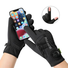 Load image into Gallery viewer, Pair Winter Touch Screen Motorcycle Gloves Windproof Sports Riding for Cycling Ski Running Outdoor Cold Weather Protection