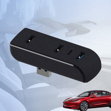 Load image into Gallery viewer, Car Glove Box Docking Station 4-in-1 USB Hub Ports Charger & Data Transfer for Tesla Model 3 Y 3+ Juniper Interior Upgrade Accessory