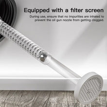 Load image into Gallery viewer, Transparent High Pressure Oil Bottle with Copper Tip Nozzle Drop Resistant Oil Filler Gun Plastic Hose Precision Lubrication Tool