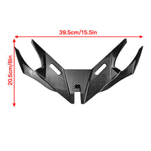 Load image into Gallery viewer, Motorcycle Winglet Aerodynamic Wing Shark Fin Air Intake Wing Front Chin Spoiler & Wind Splitter Motor Accessories for Click 125 150/160
