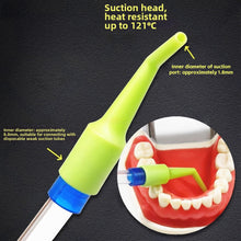 Load image into Gallery viewer, Dental Spittle Aspirator Replacement Heads Mouth Suction Tube Saliva Ejector Accessories Oral Dental Hygiene Supplies