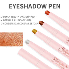 Load image into Gallery viewer, Glitter Eye Shadow Stick Highlighter Shimmery Eye Makeup Stick Long-lasting Pearl Shimmer Eye Makeup Silkworm Pen Liner Face Cosmetics