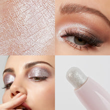 Load image into Gallery viewer, Glitter Eye Shadow Stick Highlighter Shimmery Eye Makeup Stick Long-lasting Pearl Shimmer Eye Makeup Silkworm Pen Liner Face Cosmetics