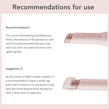 Load image into Gallery viewer, Glitter Eye Shadow Stick Highlighter Shimmery Eye Makeup Stick Long-lasting Pearl Shimmer Eye Makeup Silkworm Pen Liner Face Cosmetics