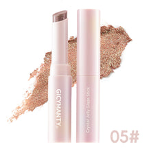 Load image into Gallery viewer, Glitter Eye Shadow Stick Highlighter Shimmery Eye Makeup Stick Long-lasting Pearl Shimmer Eye Makeup Silkworm Pen Liner Face Cosmetics