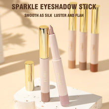Load image into Gallery viewer, Glitter Eye Shadow Stick Highlighter Shimmery Eye Makeup Stick Long-lasting Pearl Shimmer Eye Makeup Silkworm Pen Liner Face Cosmetics