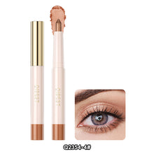 Load image into Gallery viewer, Glitter Eye Shadow Stick Highlighter Shimmery Eye Makeup Stick Long-lasting Pearl Shimmer Eye Makeup Silkworm Pen Liner Face Cosmetics