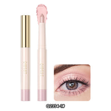 Load image into Gallery viewer, Glitter Eye Shadow Stick Highlighter Shimmery Eye Makeup Stick Long-lasting Pearl Shimmer Eye Makeup Silkworm Pen Liner Face Cosmetics
