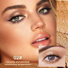 Load image into Gallery viewer, Glitter Eye Shadow Stick Highlighter Shimmery Eye Makeup Stick Long-lasting Pearl Shimmer Eye Makeup Silkworm Pen Liner Face Cosmetics
