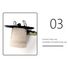 Load image into Gallery viewer, Ceramic Insulated Lampshade Pet Heating Lamp Shell Cover Heat-Resistant Lampshade Reptile Lizard Heat Up Lampshade