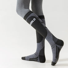 Load image into Gallery viewer, 1Pair Professional Ski Mountaineering Thermal Socks Anti-odor Anti-slip Thickened Long Tube Socks for Winter Snow Sports