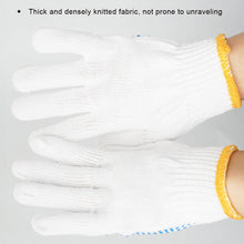 Load image into Gallery viewer, 1Pair Children's Anti-cut Anti-slip Protective Gloves Panda Pattern Safety Gloves with Dot Coated Palm for Tug of War and Gardening Age 3-12 Years