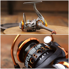 Load image into Gallery viewer, Multi-Functional Spinning Reel 500 Type All-Metal Universal/No-Gap Design Fishing Reel for Ice and Raft Fishing Professional Fishing Accessories