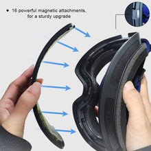 Load image into Gallery viewer, Dual-Layer Anti-Fog Magnetic Ski Goggles with Storage Bag Wide View Outdoor Mountaineering Trekking Sports Goggles Myopia Glasses Compatible