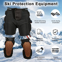 Load image into Gallery viewer, Outdoor Sports Ski Protective Gear Anti-Fall Breathable Hip Pants Knee Pads Safety Equipment for Snowboarding Ice Skating