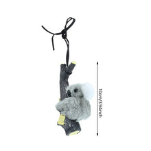 Load image into Gallery viewer, Car Rearview Mirror Pendant Ornament Creative Koala Car Interior Hanging Decoration with Durable Chain Automotive Accessory