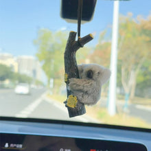 Load image into Gallery viewer, Car Rearview Mirror Pendant Ornament Creative Koala Car Interior Hanging Decoration with Durable Chain Automotive Accessory