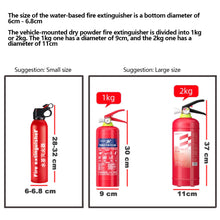 Load image into Gallery viewer, Car Fire Extinguisher Storage Mount Bag Dual-Side Adhesive Trunk Organizer for Safety Equipment Secure Mount