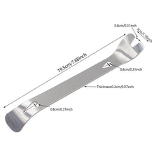 Load image into Gallery viewer, Stainless Steel Auto Body Pry Tool For Door Dash Panel Clip Dashboard Remover Car Interior Audio Trim Removal Automotive Tool