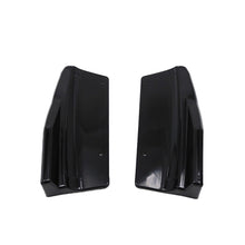 Load image into Gallery viewer, 2Pcs Universal Carbon Fiber Car Rear Bumper Lip & Corner Protector Rear Diffuser Side Skirt Extension Style Kit Auto Body Styling Accessory