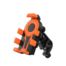 Load image into Gallery viewer, Universal Anti-Shock E-Bike Motorcycle Phone Mount Vibration Dampening Handlebar Holder for GPS Navigation Grip Adjustable Clamp for Bicycle Use
