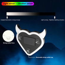 Load image into Gallery viewer, Solar RGB Car Window Mood Light with Corner Heart Triangle Rear Window Atmosphere Neon Effect Decoration Light Wireless Interior Lighting