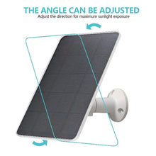Load image into Gallery viewer, Portable Monocrystalline Solar Panel Charger Power for Phones Cameras Outdoor Doorbells Monitoring Waterproof Solar Expansion Board
