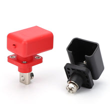Load image into Gallery viewer, 2Pcs 200A High Current Pair Red Black Energy Storage Battery Terminal For Lithium Batteries & New Energy Solar/EV Copper Terminal Block & Socket