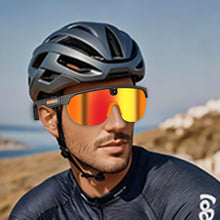 Load image into Gallery viewer, Smart AI Translation Camera Glasses Plated Lens Bluetooth Music Glasses Dust and UV Proof Outdoor Sports Cycling Goggles-G5