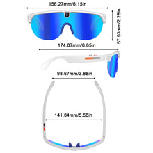 Load image into Gallery viewer, Smart AI Translation Camera Glasses Plated Lens Bluetooth Music Glasses Dust and UV Proof Outdoor Sports Cycling Goggles-G5