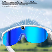 Load image into Gallery viewer, Smart AI Translation Camera Glasses Plated Lens Bluetooth Music Glasses Dust and UV Proof Outdoor Sports Cycling Goggles-G5