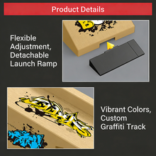Load image into Gallery viewer, Finger Skateboard Skate Park Set Obstacle Course Fingerboard Realistic Simulation Portable Practice Set Professional Mini Skateboard Kid Toys for Boys